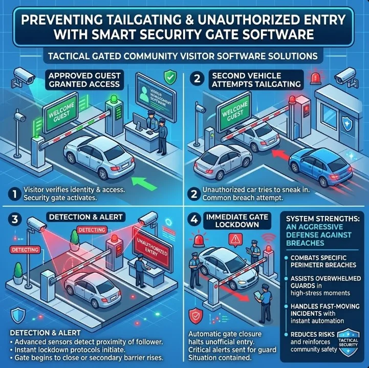 Stop Florida Tailgaters With Smart Gate Security Software